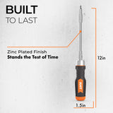 Flexible Ratcheting Screwdriver Set with Integrated Bit Holder