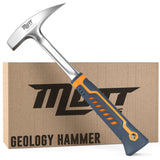 Rock Hammer – Heavy Duty 22oz Rock Pick Hammer – Rock Hammer Geology Tools, Geology Hammer